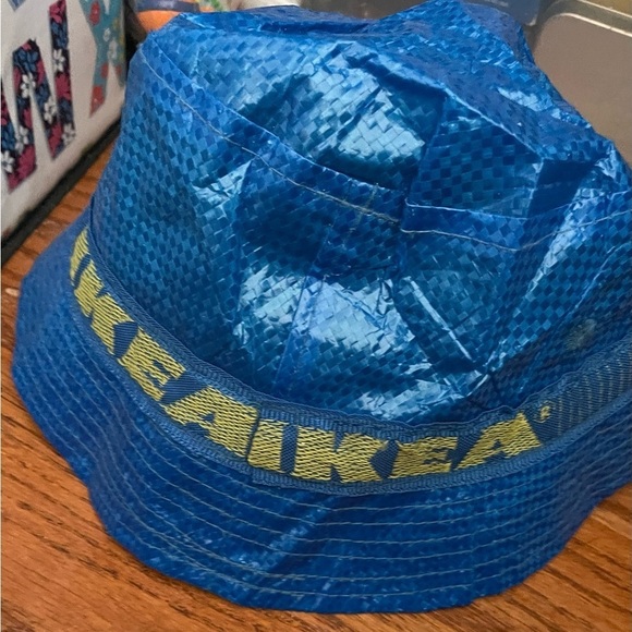 IKEA Bucket Hat KNORVA Frakta with Lining & Vent Holes Rain Hat Sun Hat - Picture 3 of 5